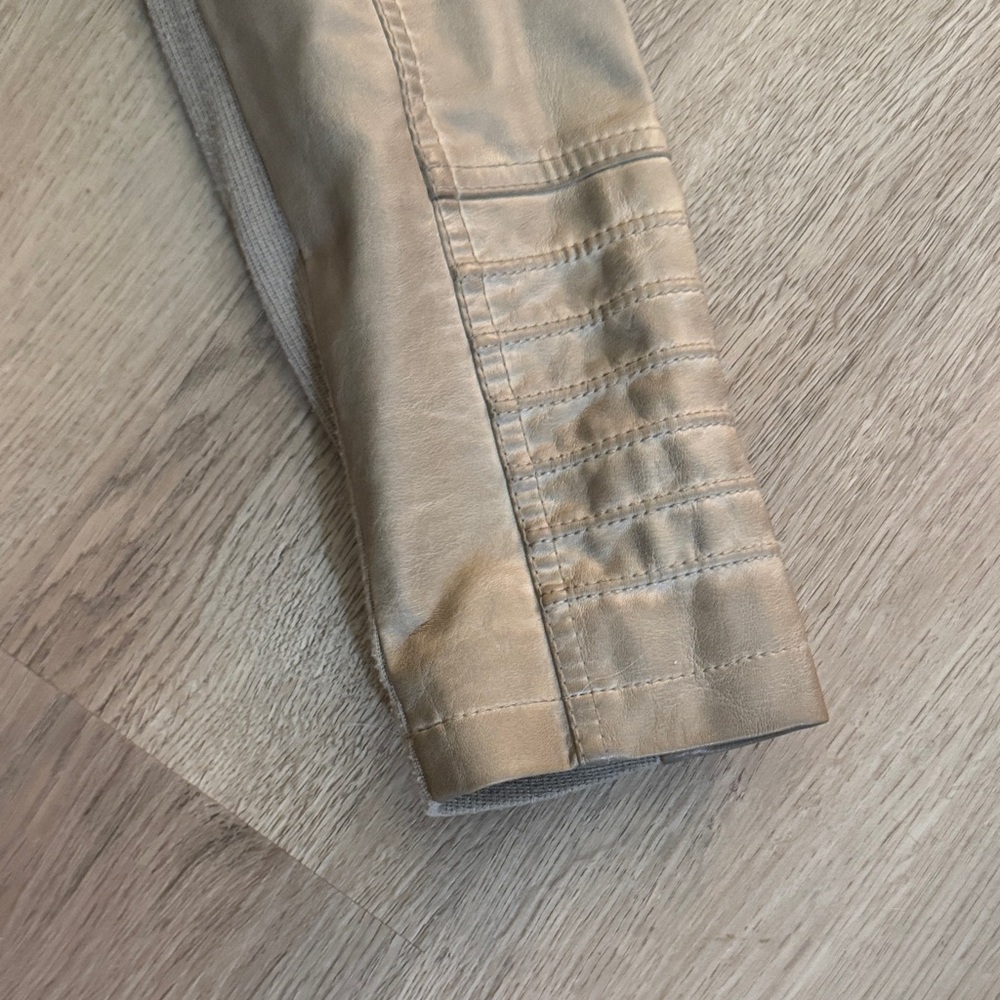 Maurices Light Brown Leather Jacket - Picture 4 of 5